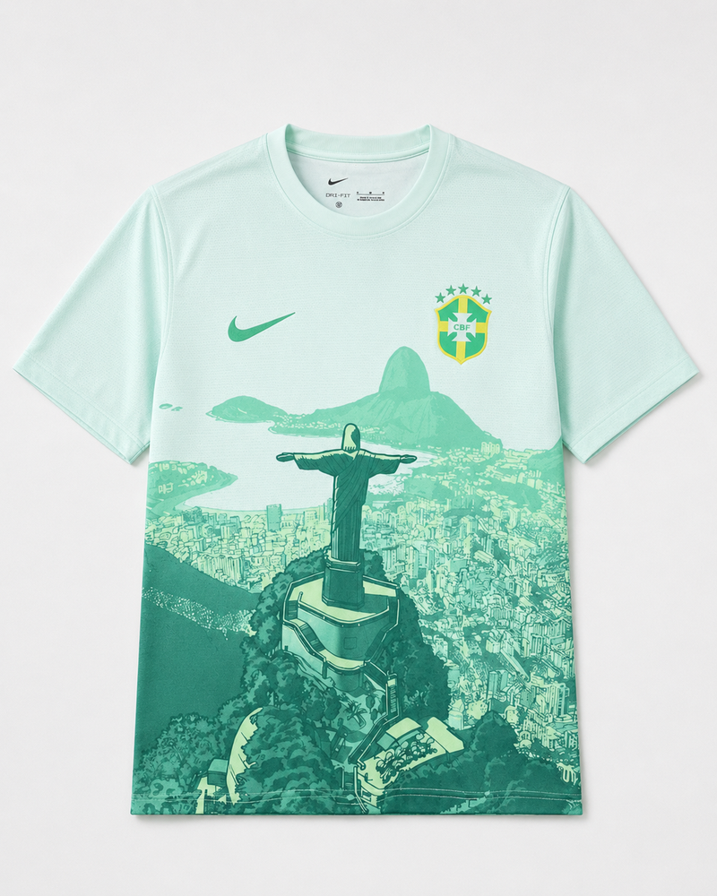 Miętowa Koszulka Brazylia Rio