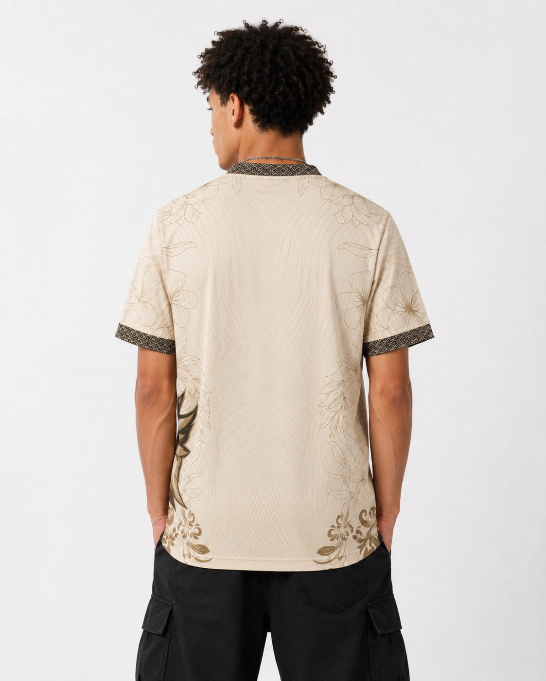 Cremefarbenes Brasilien T-Shirt Arara
