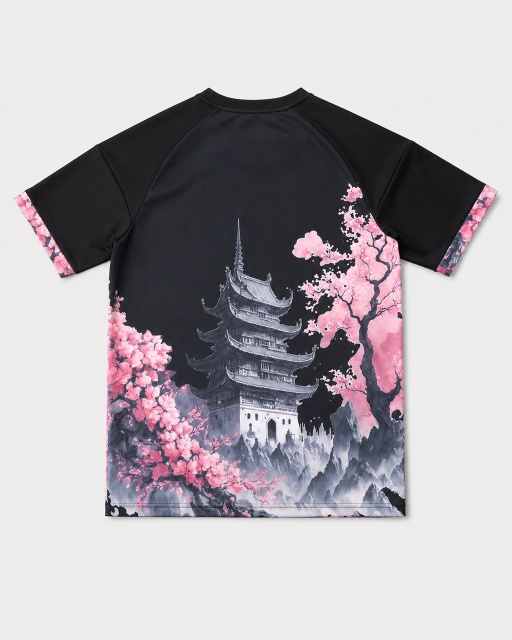 T-Shirt Japan Drache Kirschblüte – Sonderedition