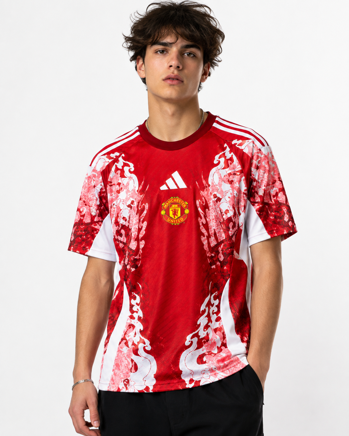 Czerwona Koszulka Manchester United Red Storm