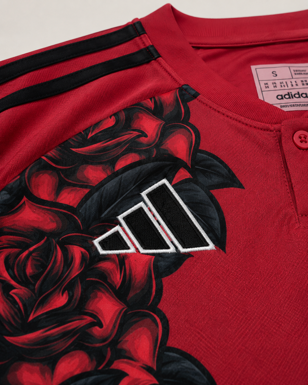 Czerwona Koszulka Manchester United Rose Edition