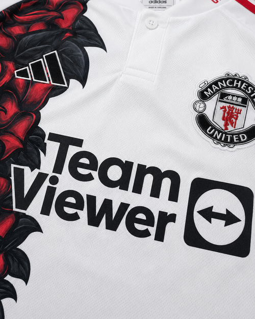 Biała Koszulka Manchester United Rose Edition