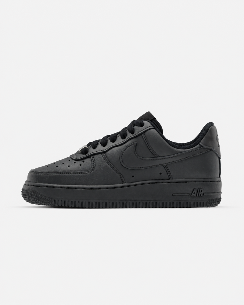 Czarne Buty Nike Air Force 1 ’07