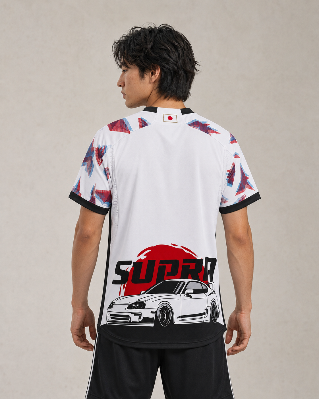Biała Koszulka Japonia Street Racing