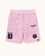 Różowe Spodenki Inter Miami x BAPE