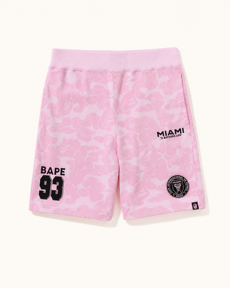 Różowe Spodenki Inter Miami x BAPE