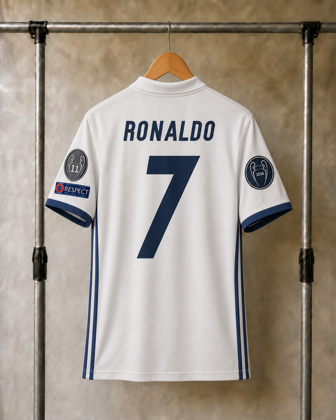 Koszulka Domowa Real Madrid 2016/17 UCL Final