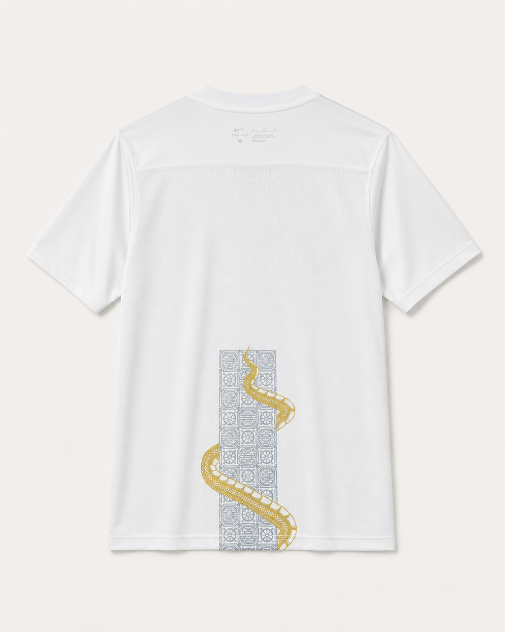 Biała Koszulka Tottenham Golden Serpent