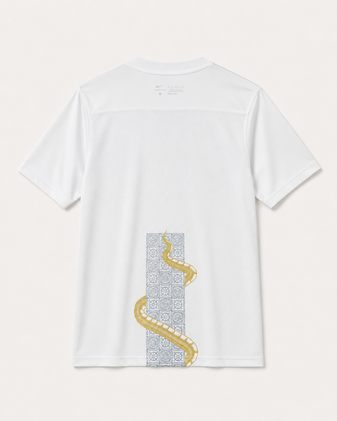 Biała Koszulka Tottenham Golden Serpent
