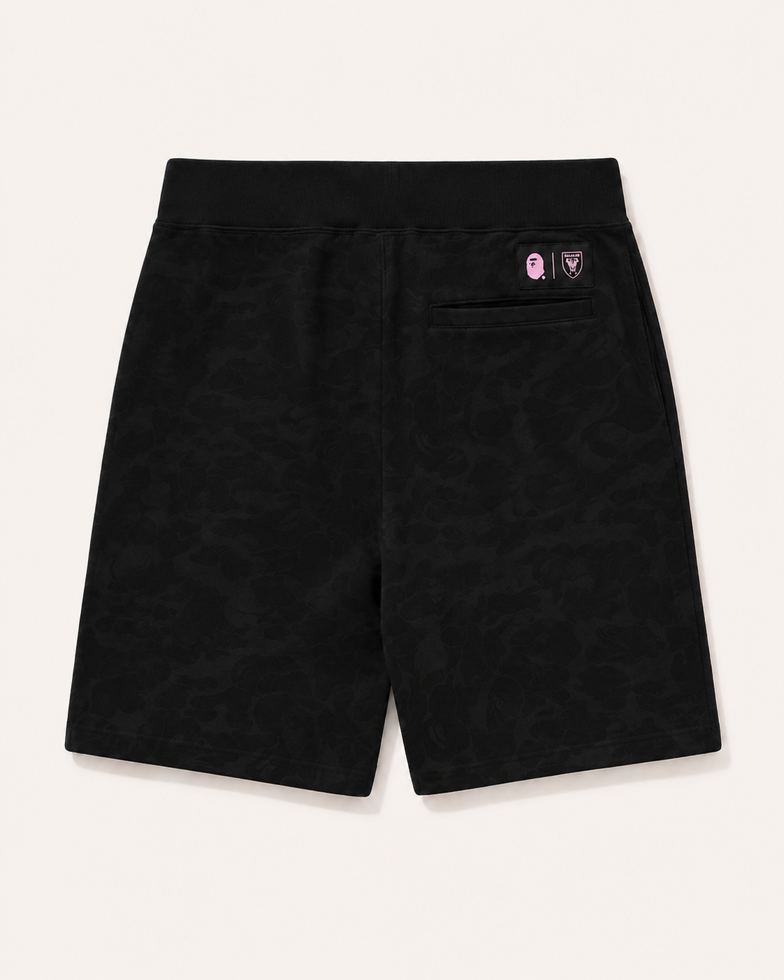 Czarne Spodenki Inter Miami x BAPE