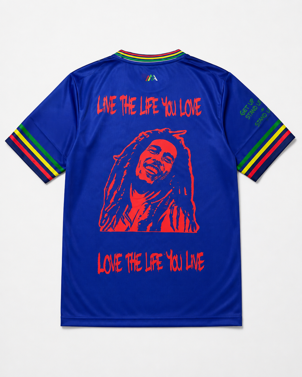 Niebieska Koszulka Ajax x Bob Marley