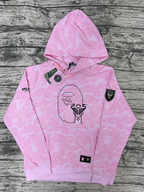 Różowa Bluza Inter Miami x BAPE