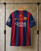 Koszulka Domowa FC Barcelona 2014/15 UCL Final