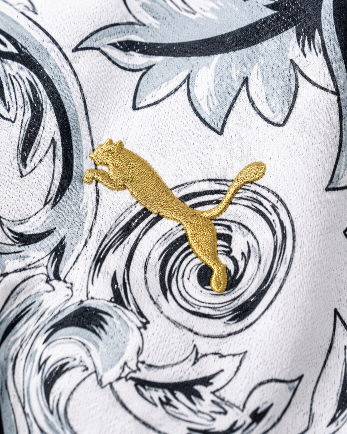 Koszulka Włochy White Baroque x Versace