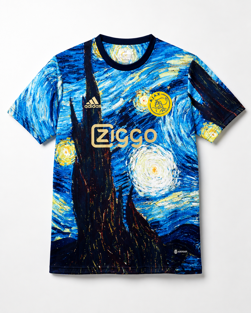 Koszulka Ajax x Van Gogh „Gwiaździsta Noc”