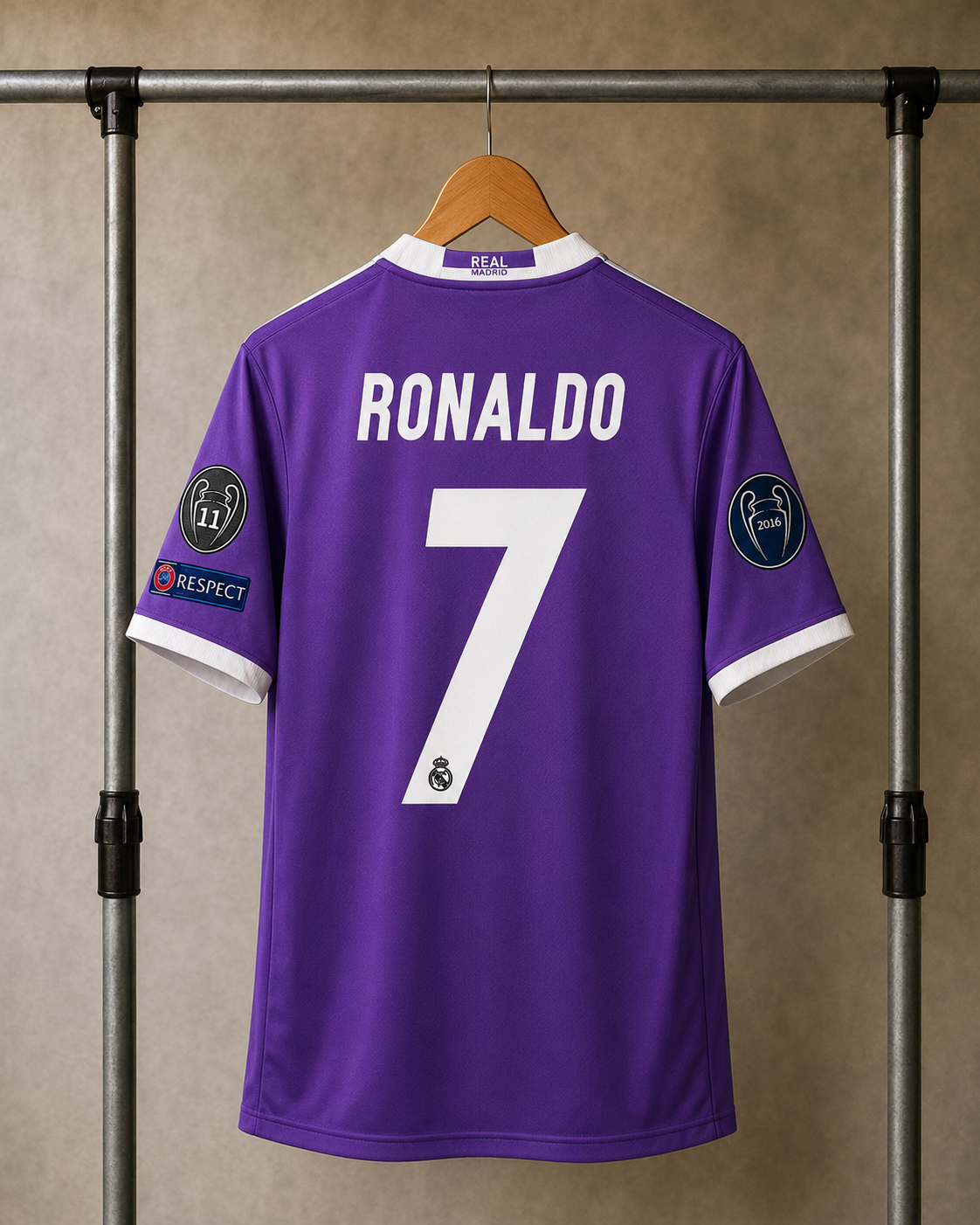 Koszulka Wyjazdowa Real Madrid 2016/17 UCL Final