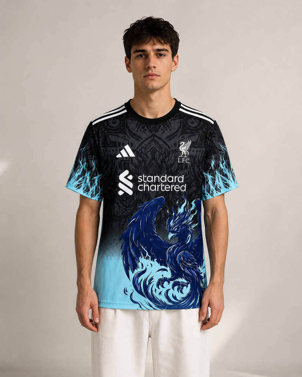 Czarna Koszulka Liverpool Ice Phoenix
