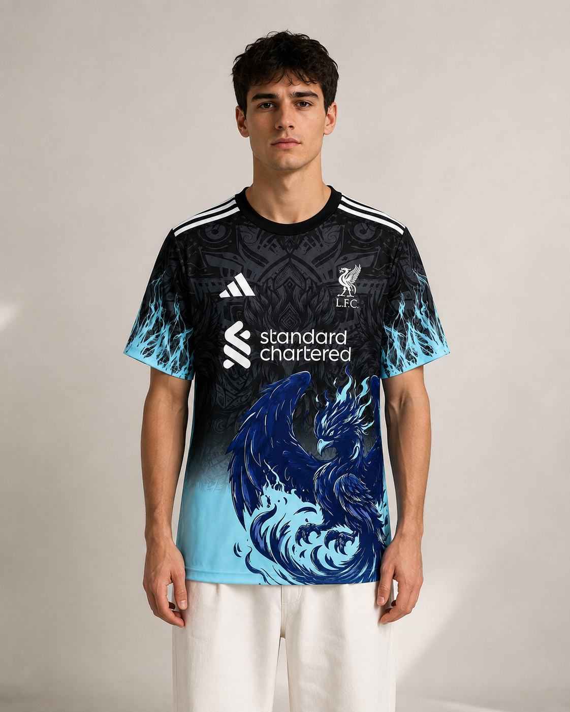 Czarna Koszulka Liverpool Ice Phoenix