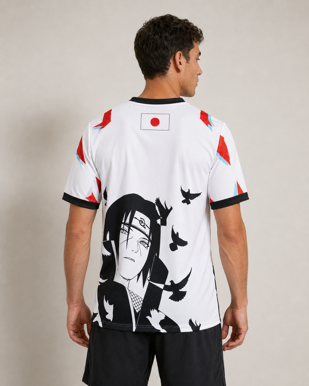 Biała Koszulka Japonia Shadow Ninja
