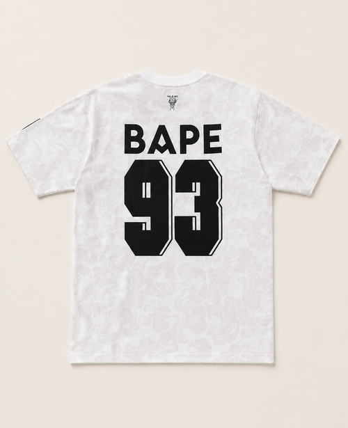 Biała Koszulka Inter Miami x BAPE