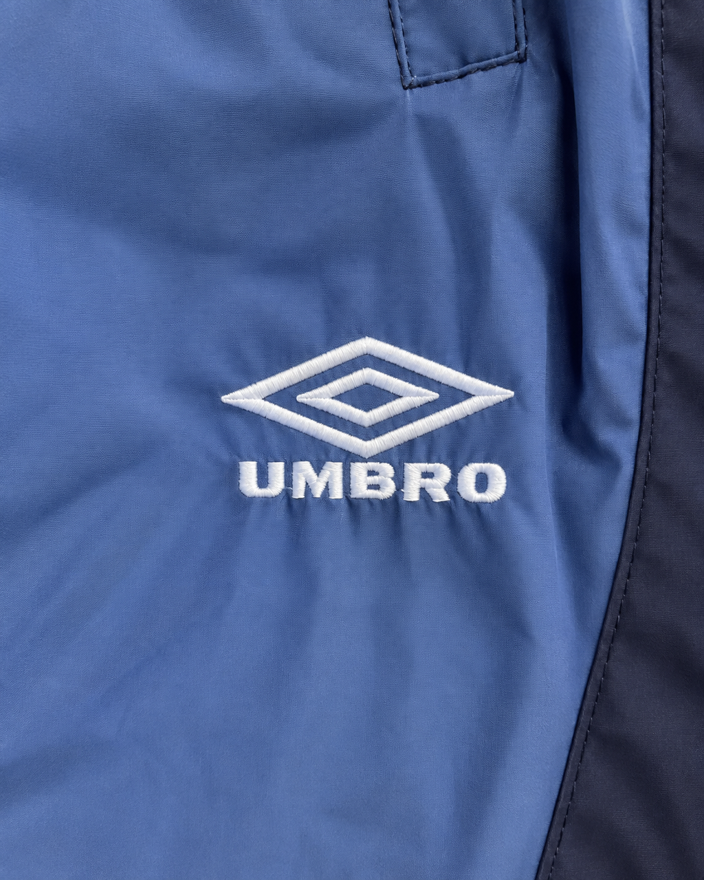 Niebieski Komplet Ortalionowy Supreme x Umbro Gradient