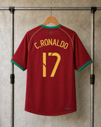 Koszulka Domowa Portugal 2006 C. Ronaldo 17