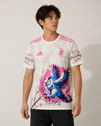 Biała Koszulka Japonia Sakura Eagle