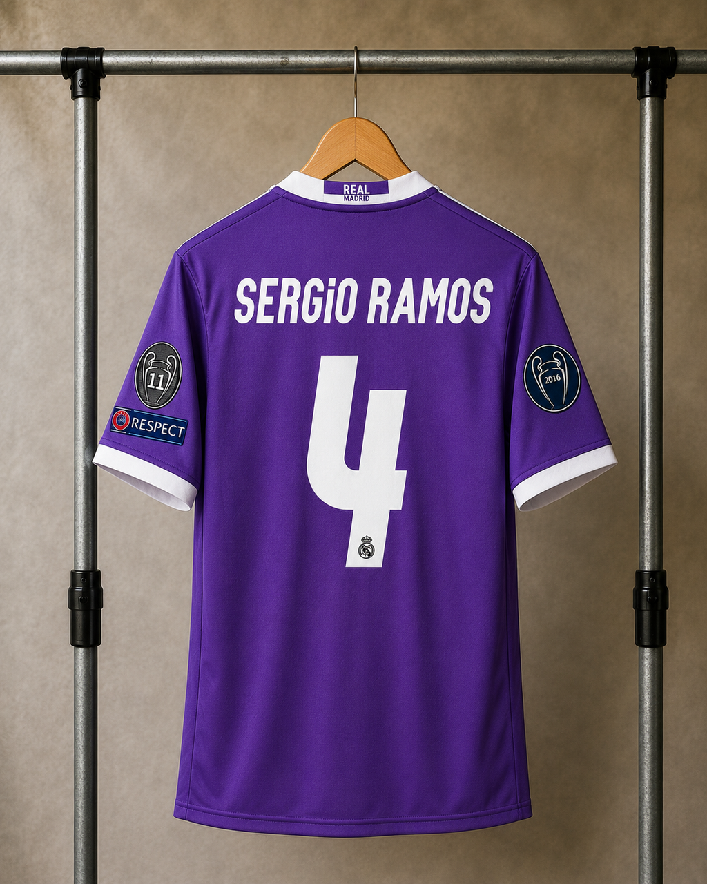 Koszulka Wyjazdowa Real Madrid 2016/17 UCL Final