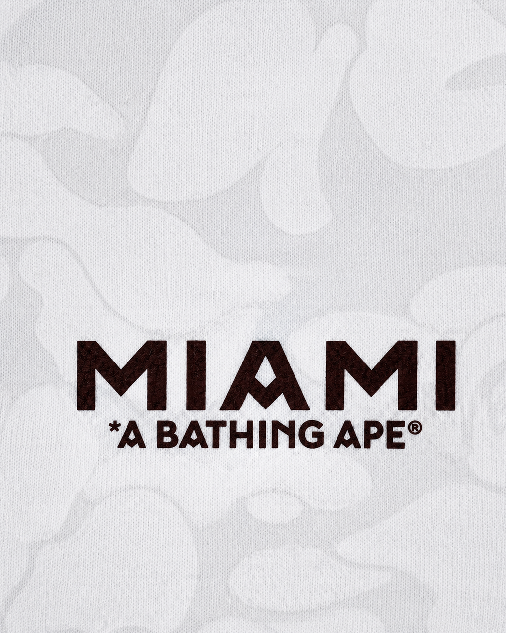 Biała Bluza Inter Miami x BAPE