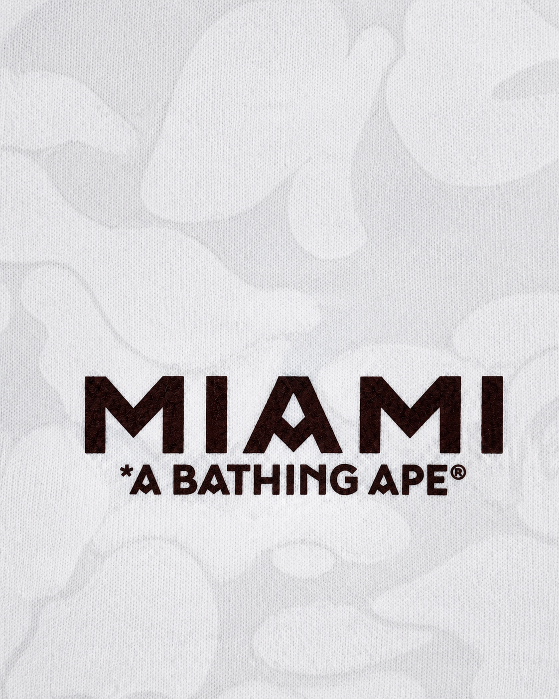 Biała Bluza Inter Miami x BAPE