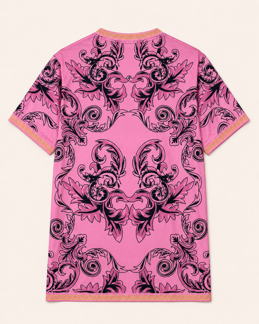 Koszulka Włochy Pink Baroque x Versace