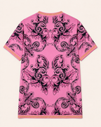 Koszulka Włochy Pink Baroque x Versace
