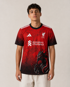 Czerwona Koszulka Liverpool Black Phoenix