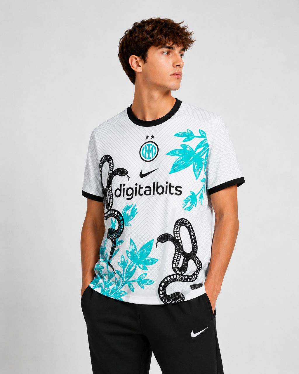 Koszulka Inter Mediolan White Serpent
