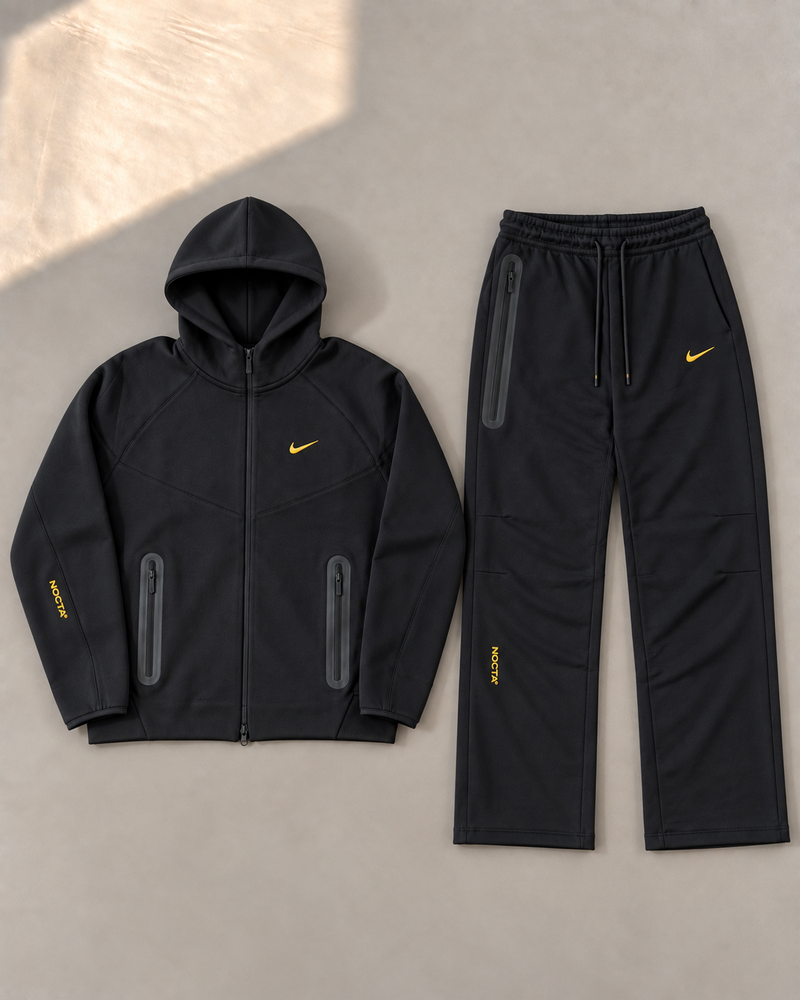 Czarny Komplet Nike x NOCTA Tech Fleece