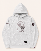 Biała Bluza Inter Miami x BAPE