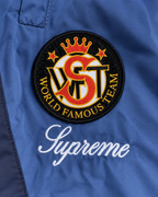 Niebieski Komplet Ortalionowy Supreme x Umbro Gradient