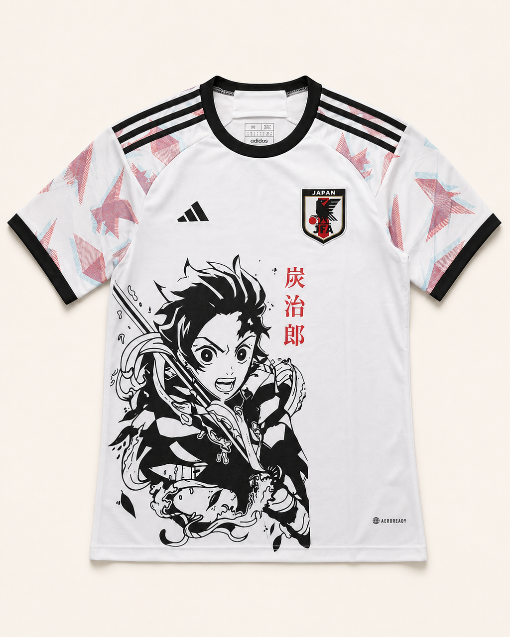 Biała Koszulka Japonia Demon Slayer