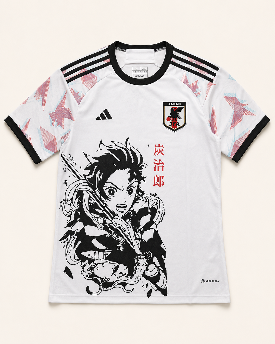 Biała Koszulka Japonia Demon Slayer