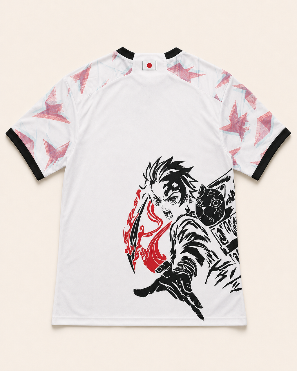 Biała Koszulka Japonia Demon Slayer