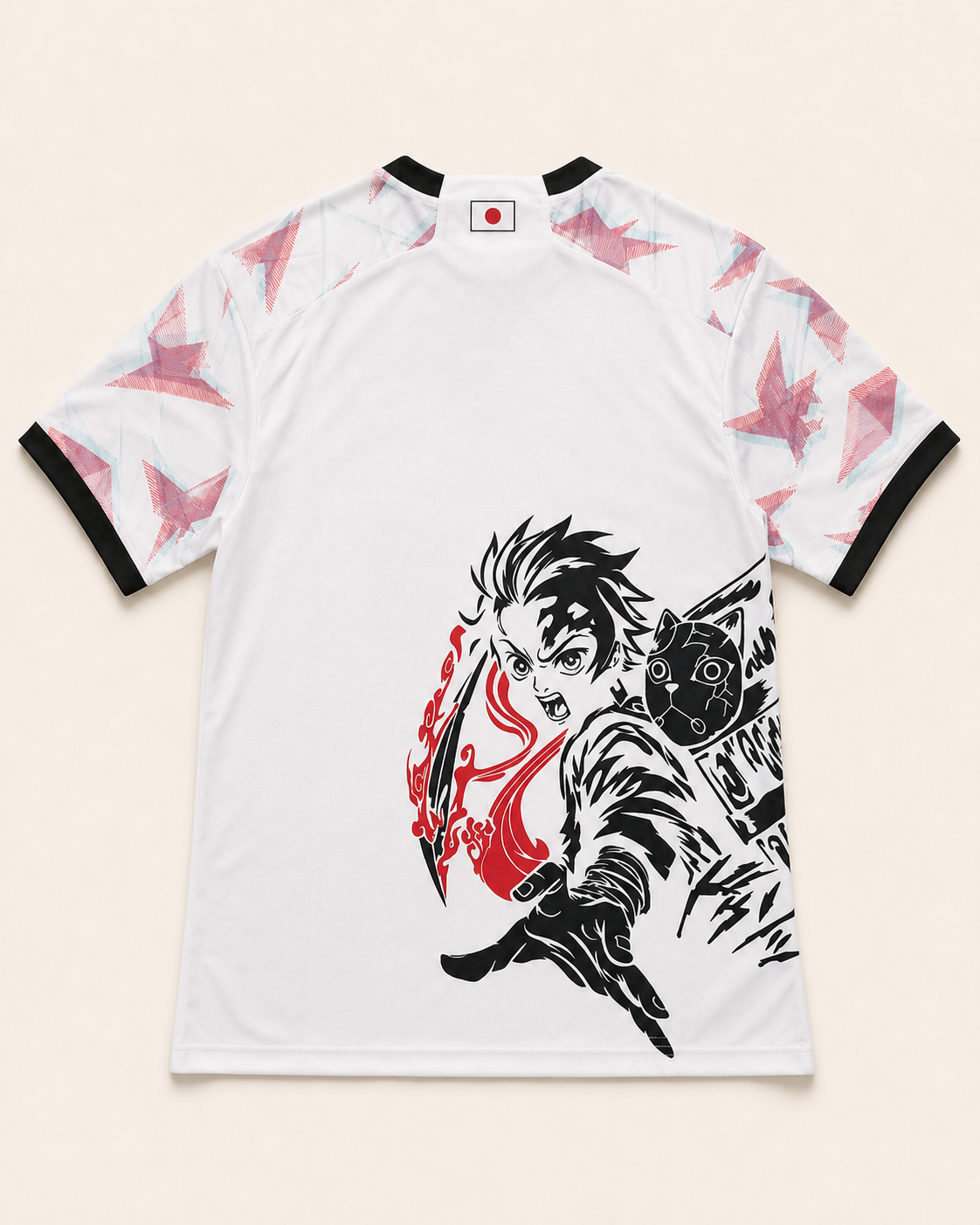 Biała Koszulka Japonia Demon Slayer