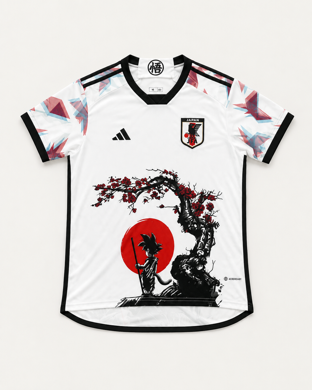 Biała Koszulka Japonia Czerwone Słońce